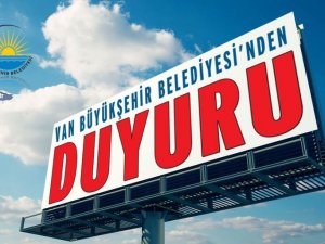 Van Büyükşehir Belediyesinden ‘yol üstü parkomat uygulaması’ açıklaması