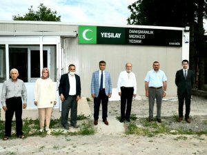 Vali Gürel, Yeşilay Danışmanlık Merkezi’ne ziyaret