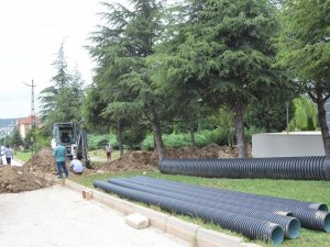 Bozüyük’te alt yapı çalışmaları devam ediyor