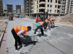 Karaköprü’de yeni yol çalışması