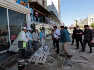 Sıhke Caddesi’nde yenileme çalışmaları sürüyor