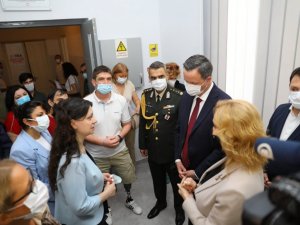 TİKA Başkanı Kayalar, Tiflis’teki rehabilitasyon merkezinin yenilenen tedavi bölümünü açtı