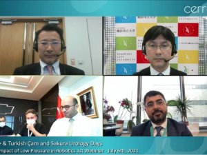 Çam ve Sakura’da Japon cerrahlara robotik ameliyat eğitimi