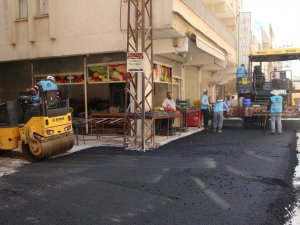 Haliliye’de asfalt çalışması sürüyor