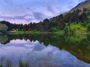 Altınpınar Limni Gölünden muhteşem manzaralar