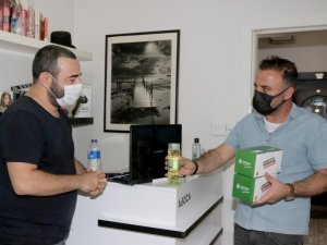 Esnafa hijyen seti desteği