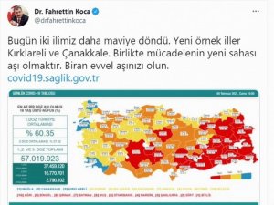 Samsun’un aşılama oranı yüzde 62,6