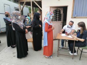 Erzincan’ın köylerinde Covid-19 aşılaması devam ediyor