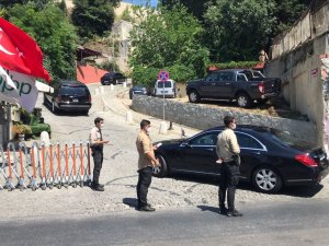 Cumhurbaşkanı Erdoğan, Filistin Devlet Başkanı Mahmud Abbas’ı kabul etti