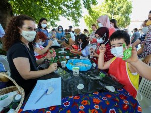 Gölyazı Çiçek Şenliği’ne büyük ilgi