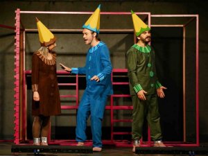 Nilüferli çocuklara açık havada tiyatro