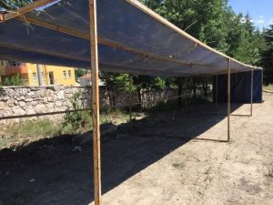 Emet’te kurban pazarı alanı hazır