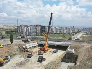 Başkentte Bağlıca Bulvarı ile Çevre Yolu birbirine bağlanıyor