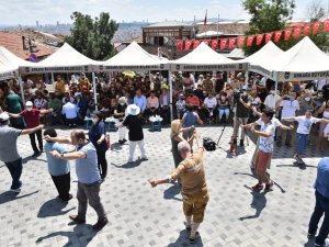 Ankara Kalesi “Kale Sanat Şenliği”yle renklendi
