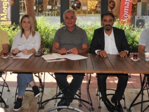 CHP İl Başkanı Çankır, Aydınlı gazeteciler ile bir araya geldi