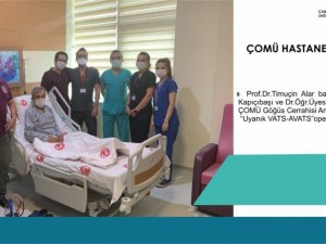 ÇOMÜ Hastanesinden bir ilk daha