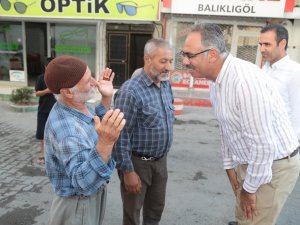 Başkan Kuş saha çalışmalarını sürdürüyor