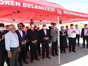 Keçiören’de çiftçilerin hasat şenliği gerçekleştirildi