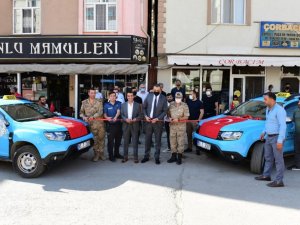 Çatak’ta ilk taksi durağı törenle açıldı