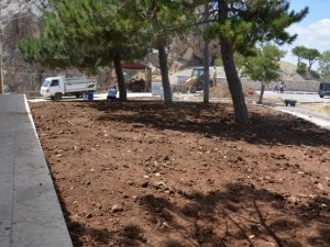 Ergani’de Makam Dağı Restorasyon projesi için kollar sıvandı