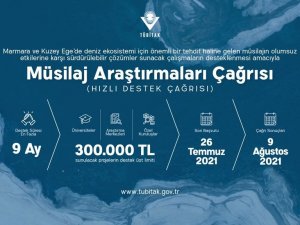 ‘Müsilaj Araştırmaları Çağrısı’ projesine başvurular başladı