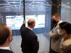 Bakan Soylu, Litvanya Dışişleri Bakanı Landsbergis ile bir araya geldi