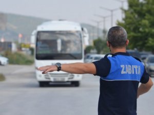 Bozüyük’te S plaka ve servis araçları denetlendi
