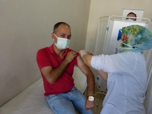 VEDAŞ personeli korona virüs aşısı oldu