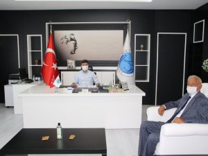 Delibaş’dan Rektör Karacoşkun’a ziyaret
