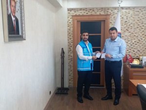 Kaymakam Avcı kurban bağışında bulundu
