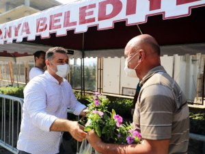 Alanya’da 29 mezarlıkta 61 bin adet çiçek fidesi dağıtılacak