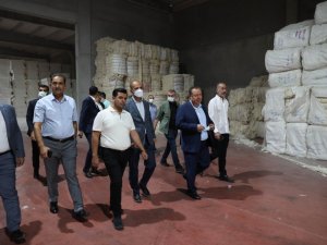 Başkanlar OSB’yi gezdi