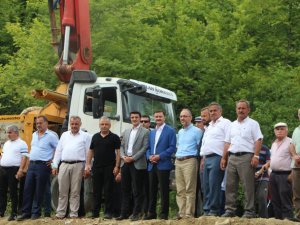 Türkeli’de köprü inşaatının temeli atıldı