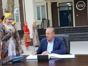 Çavuşoğlu, Türk Dünyası turizm başkenti Kokand’ı ziyaret etti