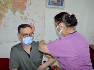 Kayseri’de 1 milyonuncu doz uygulandı