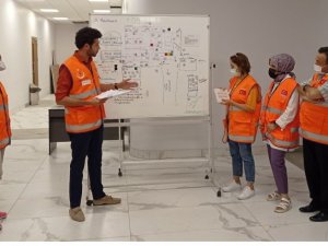 "Hastane afet ve acil durum planı uygulayıcı eğitim programı”