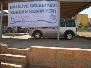 Haliliye’de kurban satış ve kesim yerleri belirlendi
