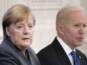 ABD Başkanı Biden, Almanya Başbakanı Angela Merkel ile görüştü