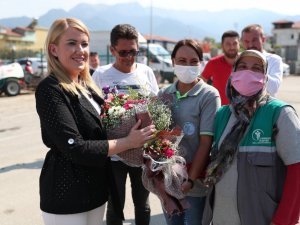 Başkan Doğan, çalışma arkadaşları ile bayramlaştı