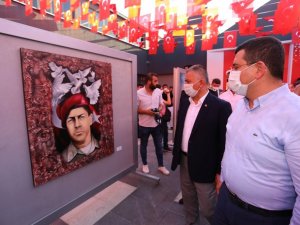 15 Temmuz sergisi 600 eserle Dokumapark’ta açıldı