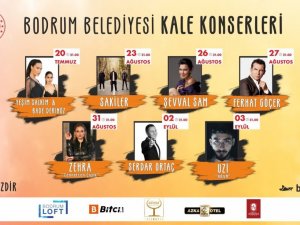 Bodrum Belediyesi kale konserleri başlıyor