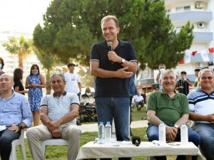 Başkan Seçer ve Başkan Karalar Tömük’te vatandaşlarla buluştu