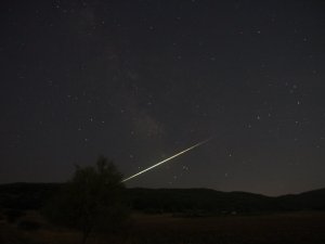 Meteor düşüşü Bursa’da görüntülendi