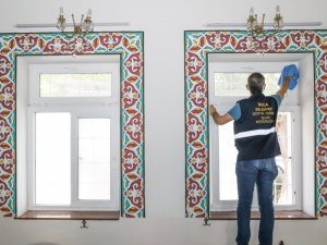 Kurban Bayramı öncesi camiler pırıl pırıl