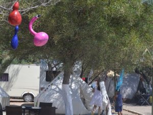 Kurban Bayramı tatilinde kamp alanları doldu