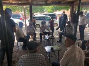 Kaymakam Zeyrek’ten toplu çalışma alanlarına ziyaret