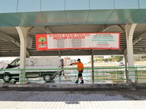 Şehitkamil’deki kurban kesim alanlarında hazırlıklar tamamlandı