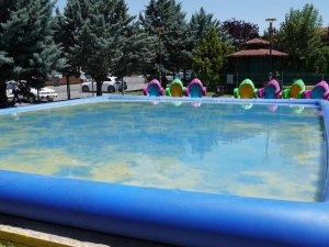 Keçiören’de çocuklar için mini bot keyfi