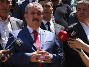 BBP Genel Başkanı Destici’den, Muhsin Yazıcıoğlu’nun kabrine ziyaret