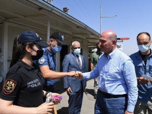 İçişleri Bakanı Soylu Kilis’te